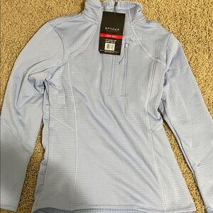 Spyder Sky Blue Performance Pullover